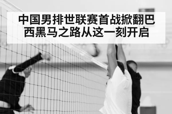 中国男排世联赛首战掀翻巴西黑马之路从这一刻开启